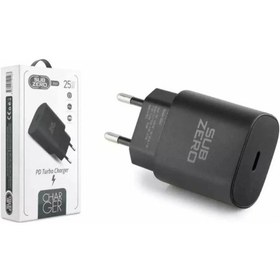 Resim Subzero Sg63 25w Pd Turbo Type-c Ev Şarj Başlığı Hızlı Şarj, Ce Sertifikalı 