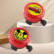 Resim 1 adet Disney Şık Bisiklet Zili, Yüksek Uyarı Sesli Karikatür Mickey Mouse Tasarımı, Kırmızı - Bisikletler, Elektrikli Bisikletler, Dağ Bisikletleri, Yol Bisikletleri için Uygun - Mükemmel Hediye! 