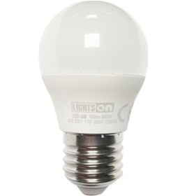 Resim Lightson 5 Watt 6500K Beyaz Işık E27 Led Ampul Spot Ampulü 10A... 