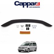 Resim Cappafe Vw Caddy Ön Kaput Koruyucu Rüzgarlık 4Mm Abs 2015-2020 