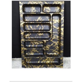 Resim 9 Bölmeli Kaşıklık Büyük Boy Royaleks-a1343 Çok Renkli 