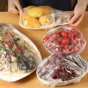 Resim 100/200/300 adet tek kullanımlık yapışkan film kapak, pratik ve kullanışlı yapışkan film, kolayca kapatılabilir, evde mutfakta olmazsa olmaz 