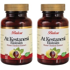 Resim Balen At Kestanesi Ekstraktı 375 Mg 60 Kapsül x 2 Adet 