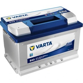 Resim Varta E43 12V 72 Ah 680A Blue Dynamic Akü (Ford-Opel Alçak Tip) (Üretim Yılı: 2024) 