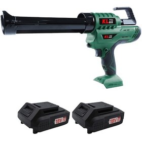 Resim Klpro KLST18E-20 Şarjlı Silikon Tabancası 18V 2.0Ah. Çift Akülü 