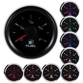 Resim Ximistore9 Su Geçirmez Deniz Yakıt Göstergesi - 8 Renkli Aydınlatma, 9-32v, Yüksek Hassasiyet 