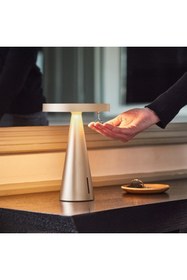 Resim Lexon Mano Sensörlü Aydınlatmalı Dezenfektan Dispanseri Dore 