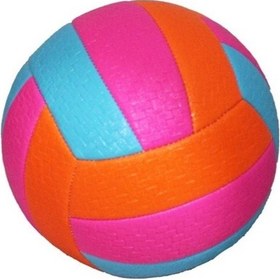 Resim Dikişli Soft Voleybol Topu Çok Renkli 