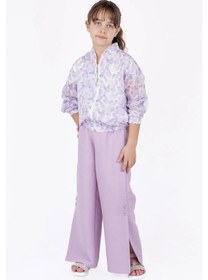 Resim Best kids kız çocuk şifon çeket 12180 - LİLA / 6 yaş 
