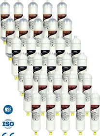 Resim Kapalı Kasa Su Arıtma Cihazı Yeni Seri İnline 3 Aşamalı 10 Takım Filtre Seti 