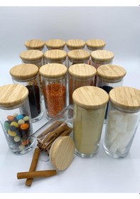 Resim Bambum Zolla 48 Adet Cam Baharatlık Bambu 