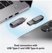 Resim Xindoker Lexar Jumpdrive D400 Usb 3.1 Tip-c/usb-a Çift Bağlantı 32-256gb Metal Usb Bellek, 130mb/s Hızlı Aktarım, Veri Yedekleme Ve Depolama 