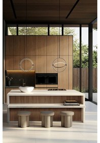 Resim 101 Copenhagen Maru Pendant Ø40 Led, Dekoratif Tasarım Sarkıt Aydınlatma Yanmış Siyah 3 