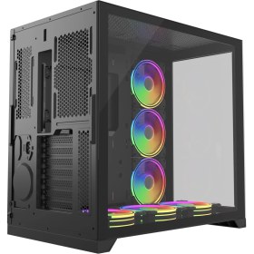 Resim Gamepower Warcry Evo Argb Temper Cam Type-C Atx Gaming Kasa 