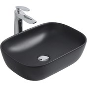 Resim Paluci Jasmine Black Lavabo 