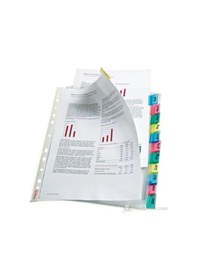 Resim ESSELTE DELIKLI POSET DOSYA A4 AYRAC 6 LI (414160) 