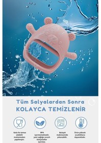 Resim Kiwi Marmot Tutması Kolay Diş Kaşıyıcı Alman Tasarım Dark Pink Olive 