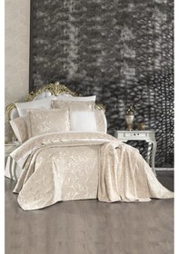 Resim Çeyiz Diyarı Şal 10 Parça Battaniyeli Çeyiz Seti Bej Bej 