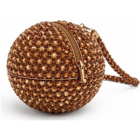 Resim Brio Walnut Modamizo Kadın Abiye Çantası Sarı 