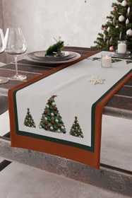 Resim AYSHome Yılbaşı Luxury Çam Ağacı Runner 