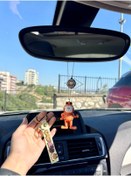 Resim senfida Otomobil dikiz süsü okey garfield dikiz süs ve oto anahtarlık oto süs 