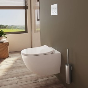 Resim VitrA Sento 7748B003-7211 Rim-ex Asma Klozet, Termostatik Ara Musluklu, 54 cm, Beyaz 