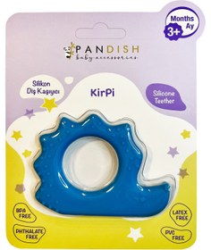 Resim Pandısh Kirpi Silikon Diş Kaşıyıcı - Mavi - Mavi / Standart 