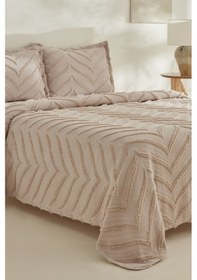 Resim Karaca Home Arlina Geo Tek Kişilik Yatak Örtüsü Takımı Taş Taş 