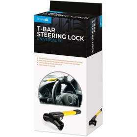 Resim SimplyBran Simply Brands T-Bar Araba Direksiyon Kilidi Uyumlu 