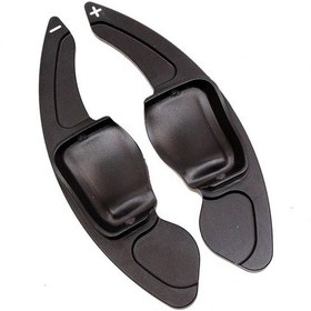 Resim Golf MK6 R GTI R20 Siyah F1 Paddle Shifter Direksiyon Kulakçık 2009- 2014 