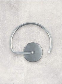 Resim Gigi Aplik Gri Renk Modern Tasarım - Hol - Banyo - Yatak Odası Gün Işığı Led Aplik Gri 