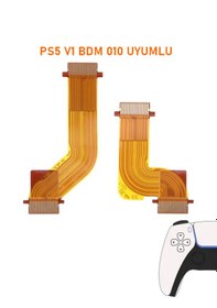 Resim siar 1 Takım PS5 V1 BDM 010 Kollar ile Uyumlu L R L2 R2 Tetik Flex Kablo Playstation 5 Kol Tamir 