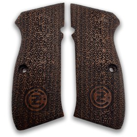 Resim ZIB GRIPS CZ-75 Pistol Grip Handmade From Walnut Wood Ars.063 