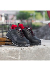 Resim Puma Safety Condor Low Siyah Çelik Burunlu Nubuk Deri İş Ayakkabısı S3 Src Esd 4 