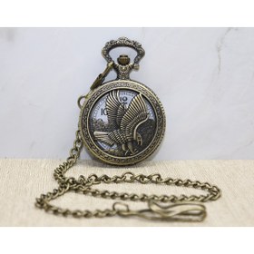 Resim KTT Kartal Tasarımlı Köstekli Saat Şık Tasarımlı Fonksiyonel Ürün 