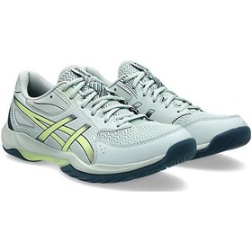 Resim Asics Gel Rocket 12 Erkek Voleybol Ayakkabısı 1071a116-300 Yeşil Yeşil 