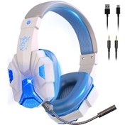 Resim Shineyee Sygta Kablosuz Oyun Kulaklığı, Ps4, Ps5, Pc, Switch, Çocuklar/yetişkinler İçin Led Işıklı Çift Modlu Oyun Kulaklığı, Beyaz 