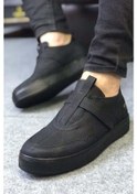 Resim Pabucmarketi Erkek Günlük Ayakkabı Siyah (Siyah Taban) Siyah 