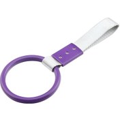 Resim Yuntech01 Araba Arka Tampon Uyarı Halkası & İç Mekan Güvenlik Tutamak - Mor Renkli Nilon Askılı Kemer 