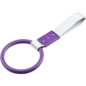Resim Yuntech01 Araba Arka Tampon Uyarı Halkası & İç Mekan Güvenlik Tutamak - Mor Renkli Nilon Askılı Kemer 