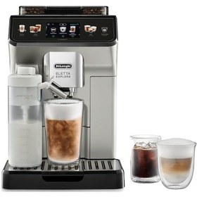 Resim Delonghi Eletta Explore Cold Brew ECAM450.65.S Tam Otomatik Kahve Makinesi 