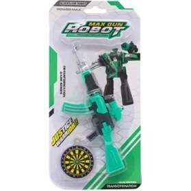 Resim Robota Dönüşen Yeşil Silah 