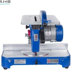 Resim Woodtech Uludağ 1.5 HP 300 MM Yatarlı Gönye Kesme Makinesi Konig 300*96 Mdf Sunta Testeresi İle Birlikte 