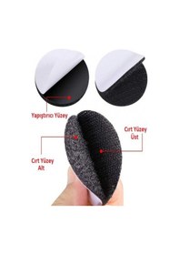 Resim 20'li Halı Kaydırmaz Kilim Koltuk Örtüsü Sabitleyici Cırt Yıkanab 