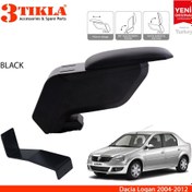Resim 3 Tıkla Dacia Logan 2004-2012 Delmesiz Çelik Ayaklı Siyah Kolçak Kol Dayama 