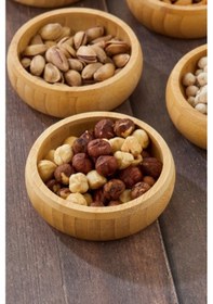 Resim 3'lü Çerezlik Seti Ahşap 