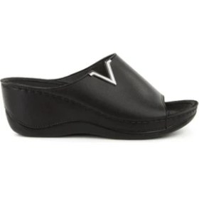 Resim Muya Perla 31148-001 Anatomik Taban Kadın Terlik Siyah 36-40 