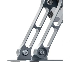 Resim Storemax Npo NVR-5035 Açı Ayarlı Ergonomik Özel 17" Masaüstü Notebook Stand Gümüş Gri 