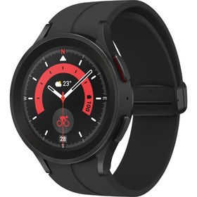 Resim Samsung Galaxy Watch 5 Pro Siyah Akıllı Saat Teşhir 