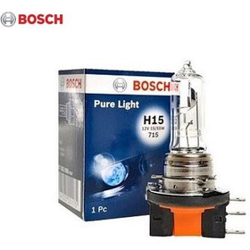 Resim BOSCH 12V H15 AMPUL 15/55W 